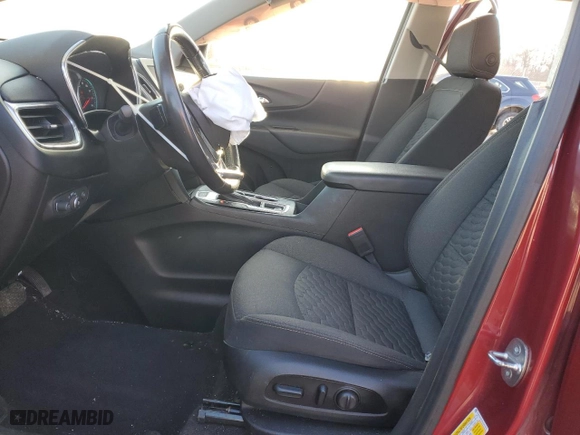 2020 Chevrolet Equinox LT with VIN 2GNAXUEV5L6267875, listed as a Copart auction lot 87297164 with 49,093 mi miles and Salvage Title. Bid and sale history available at carsss.com. Image 7.