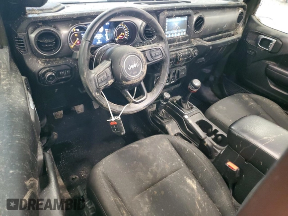 2021 Jeep Wrangler Willys z VIN 1C4GJXAG9MW766912, wystawiony jako Copart lot #52602135 z przebiegiem 35 850 mil mil oraz Szkoda całkowita • Salvage title. Historia ofert i sprzedaży dostępna na DreamBid. Obrazek 8.