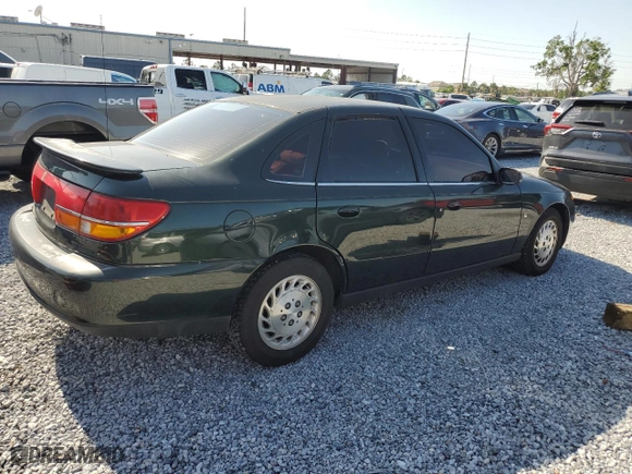 2000 Saturn LS with VIN 1G8JU52F2YY634232, listed as a Copart auction lot 52672235 with 130,772 mi miles and Salvage Title. Bid and sale history available at carsss.com. Image 3.