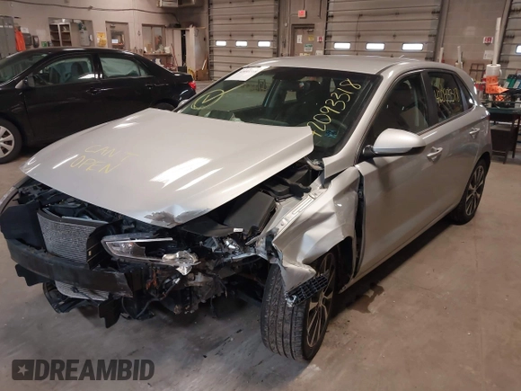 2018 Hyundai Elantra with VIN KMHH35LE6JU018992, listed as a IAAI auction lot 42093318 with 92,960 mi miles and . Bid and sale history available at DreamBid. Image 6.