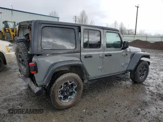 2023 Jeep Wrangler Rubicon with VIN 1C4JJXR68PW696504, listed as a Copart auction lot 50996915 with 44,947 mi miles and Salvage title. Bid and sale history available at DreamBid. Image 3.