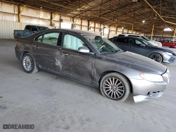 2012 Volvo S80 3.2L with VIN YV1940AS7C1163930, listed as a Copart auction lot 53508354 with 132,314 mi miles and Salvage Title. Bid and sale history available at carsss.com. Image 4.