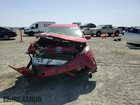 2012 Toyota Prius Two with VIN JTDZN3EU5C3036971, listed as a Copart auction lot 52208535 with 192,367 mi miles and Salvage Title. Bid and sale history available at DreamBid. Image 10.