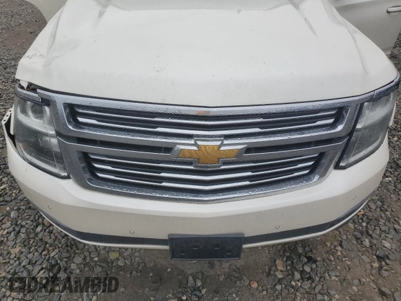 2015 Chevrolet Tahoe LTZ z VIN 1GNSKCKC2FR126674, wystawiony jako Copart lot #83836704 z przebiegiem Nie podano mil oraz Szkoda całkowita • Salvage title. Historia ofert i sprzedaży dostępna na DreamBid. Obrazek 12.
