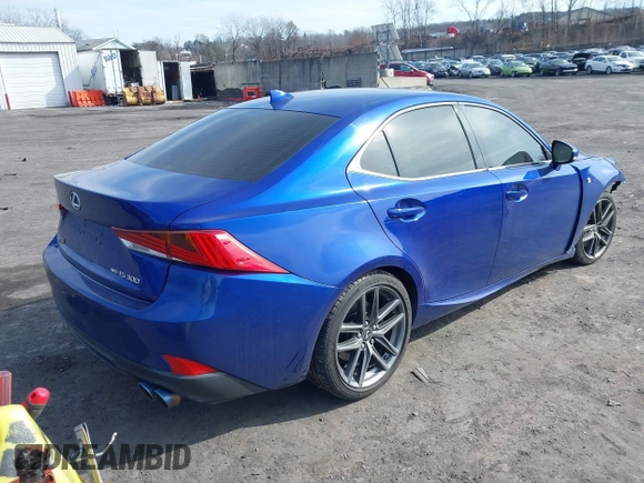 2017 Lexus IS 300 with VIN JTHCM1D24H5024754, listed as a IAAI auction lot 41625394 with 94,717 mi miles and . Bid and sale history available at DreamBid. Image 4.