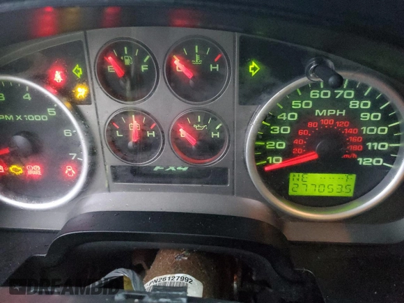2006 Ford F-150 XL with VIN 1FTPW14V26FB32515, listed as a Copart auction lot 87330884 with 277,053 mi miles and Salvage Title. Bid and sale history available at carsss.com. Image 9.