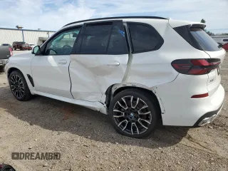 2025 BMW X5 sDrive40i with VIN 5UX13EU02S9Z08286, listed as a Copart auction lot 43642755 with 0 mi miles and Salvage Title. Bid and sale history available at carsss.com. Image 2.