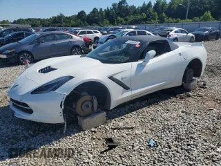 2016 Chevrolet Corvette 3LT with VIN 1G1YF3D78G5116272, listed as a Copart auction lot 61236234 with 0 mi miles and Clean Title. Bid and sale history available at carsss.com. Image 1.