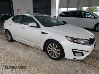 2015 Kia Optima EX z VIN 5XXGN4A75FG452374, wystawiony jako Copart lot #59928725 z przebiegiem 162 831 mil mil oraz Szkoda całkowita • Salvage title. Historia ofert i sprzedaży dostępna na DreamBid. Obrazek 4.