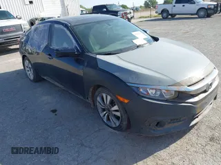 2016 Honda Civic Sedan EX-T with VIN 19XFC1F30GE015608, listed as a IAAI auction lot 42011102 with 80,812 mi miles. Bid and sale history available at carsss.com. Image 6.
