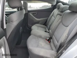 2012 Hyundai Elantra Limited with VIN 5NPDH4AE6CH141027, listed as a Copart auction lot 50680595 with 0 mi miles and Salvage Title. Bid and sale history available at carsss.com. Image 10.