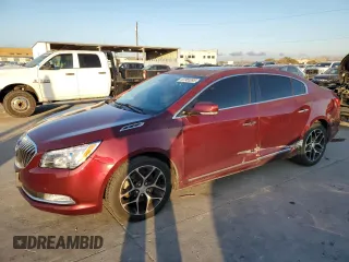 2016 Buick LaCrosse Sport Touring with VIN 1G4G45G30GF177022, listed as a Copart auction lot 87955395 with 126,319 mi miles and Salvage Title. Bid and sale history available at carsss.com. Image 1.