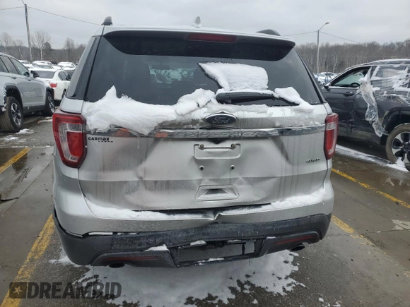 2017 Ford Explorer z VIN 1FM5K8B8XHGD97457, wystawiony jako Copart lot #45878955 z przebiegiem 124 281 mil mil oraz Szkoda całkowita • Salvage title. Historia ofert i sprzedaży dostępna na DreamBid. Obrazek 6.