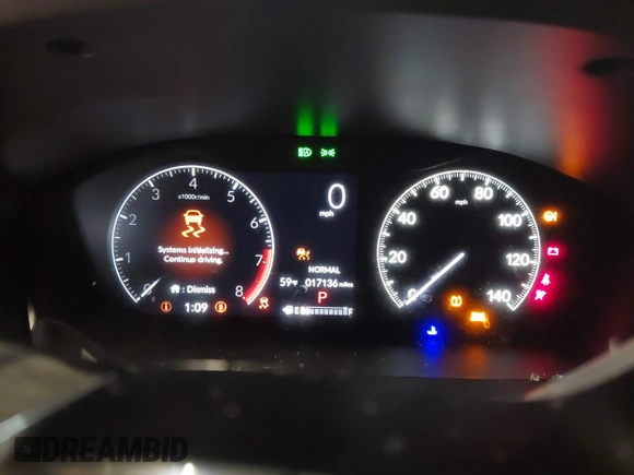 2024 Honda HR-V Sport z VIN 3CZRZ2H54RM774085, wystawiony jako IAAI lot #42181961 z przebiegiem 17 136 mil mil oraz . Historia ofert i sprzedaży dostępna na DreamBid. Obrazek 7.
