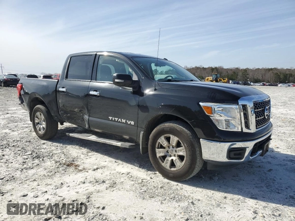 2018 Nissan Titan SV z VIN 1N6AA1EJ0JN504302, wystawiony jako Copart lot #48414435 z przebiegiem 72 766 mil mil oraz Szkoda całkowita • Salvage title. Historia ofert i sprzedaży dostępna na DreamBid. Obrazek 4.