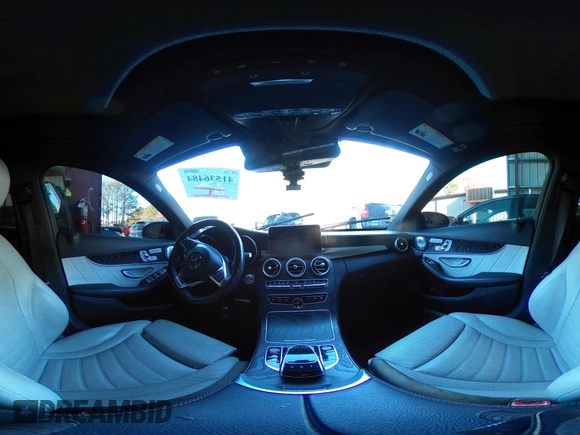 2017 Mercedes-Benz C 43 AMG with VIN 55SWF6EB6HU215805, listed as a IAAI auction lot 41536484 with 74,397 mi miles and . Bid and sale history available at DreamBid. Image 19.