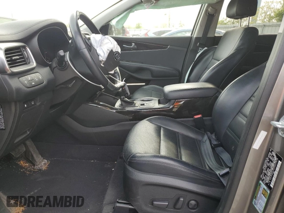 2018 Kia Sorento EX z VIN 5XYPH4A14JG357974, wystawiony jako Copart lot #54456085 z przebiegiem 98 957 mil mil oraz Szkoda całkowita • Salvage title. Historia ofert i sprzedaży dostępna na DreamBid. Obrazek 7.