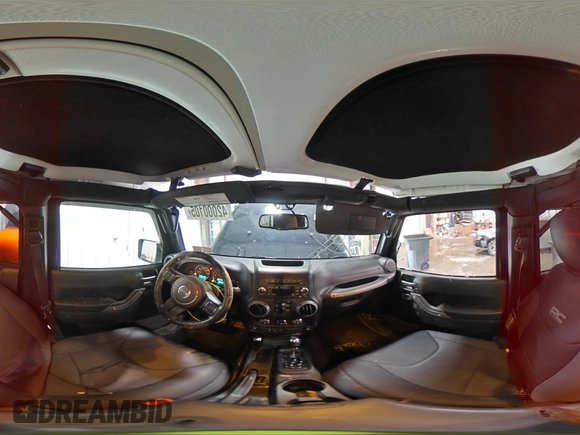 2018 Jeep Wrangler JK Unlimited Sport S with VIN 1C4BJWDG3JL854707, listed as a Copart auction lot 42000105 with 92,903 mi miles and Salvage Title. Bid and sale history available at carsss.com. Image 15.