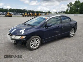 2011 Honda Civic LX with VIN 19XFA1F50BE010179, listed as a Copart auction lot 57018815 with 151,624 mi miles and Salvage Title. Bid and sale history available at DreamBid. Image 1.