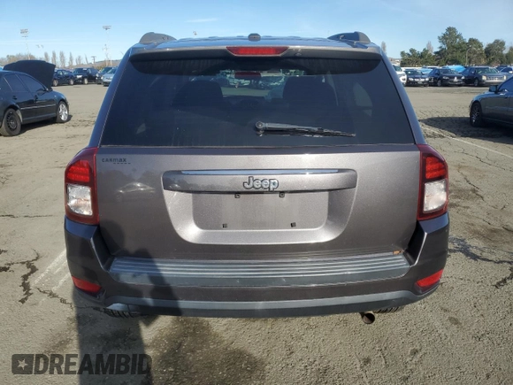 2015 Jeep Compass Sport with VIN 1C4NJCBB5FD377329, listed as a Copart auction lot 86545484 with 112,380 mi miles and Salvage Title. Bid and sale history available at carsss.com. Image 6.