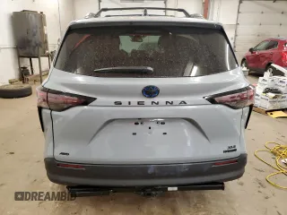 2024 Toyota Sienna LE with VIN 5TDCSKFCXRS123366, listed as a Copart auction lot 78481764 with 0 mi miles and Salvage Title. Bid and sale history available at carsss.com. Image 6.
