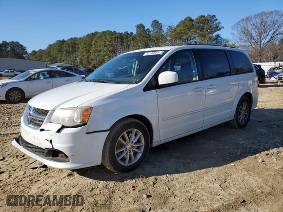 2014 Dodge Grand Caravan SXT z VIN 2C4RDGCG5ER183955, wystawiony jako Copart lot #43130905 z przebiegiem 211 970 mil mil oraz Szkody całkowita. Historia ofert i sprzedaży dostępna na DreamBid. Obrazek 1.