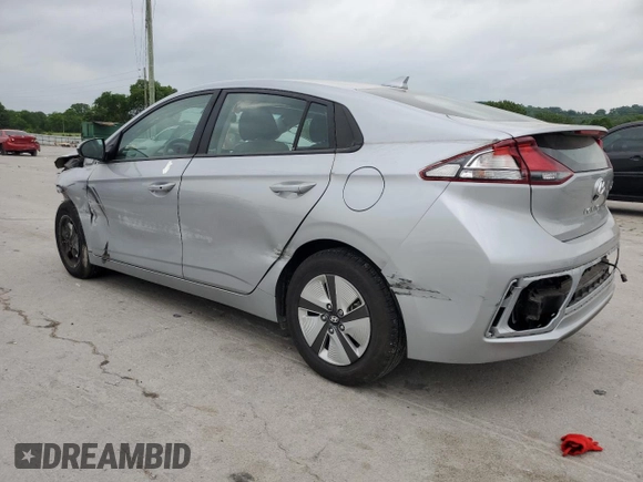 2022 Hyundai Ioniq Blue with VIN KMHC65LC4NU281486, listed as a Copart auction lot 56643665 with 53,396 mi miles and Salvage title. Bid and sale history available at DreamBid. Image 2.