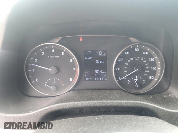 2017 Hyundai Elantra SE with VIN 5NPD84LFXHH057614, listed as a Copart auction lot 59916605 with 118,374 mi miles and Clean title. Bid and sale history available at DreamBid. Image 9.