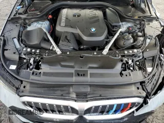 2024 BMW 5 Series 530i with VIN WBA43FJ03RCS86607, listed as a Copart auction lot 45236395 with 2,162 mi miles and Salvage Title. Bid and sale history available at carsss.com. Image 12.