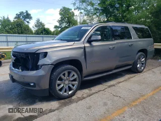 2017 Chevrolet Suburban LT z VIN 1GNSKHKC3HR283176, wystawiony jako Copart lot #56503865 z przebiegiem 210 670 mil mil oraz Szkoda całkowita • Salvage title. Historia ofert i sprzedaży dostępna na DreamBid. Obrazek 1.