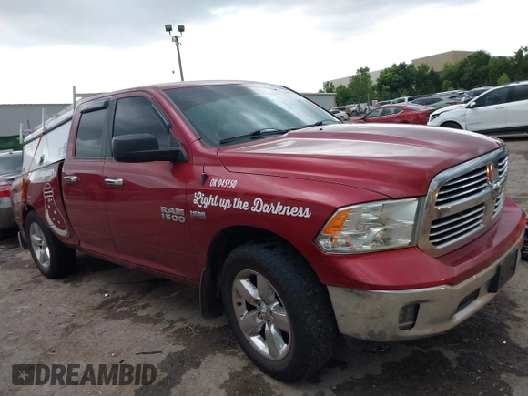 2015 Ram 1500 Big Horn with VIN 1C6RR7GT9FS621814, listed as a IAAI auction lot 42606766 with 226,169 mi miles and . Bid and sale history available at DreamBid. Image 13.