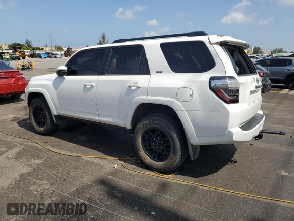 2023 Toyota 4Runner SR5 Premium with VIN JTENU5JR5P6156784, listed as a Copart auction lot 64789665 with 25,366 mi miles and Salvage title. Bid and sale history available at DreamBid. Image 2.