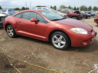 2008 Mitsubishi Eclipse GS with VIN 4A3AK24F78E042198, listed as a Copart auction lot 53043564 with 105,025 mi miles and Salvage Title. Bid and sale history available at carsss.com. Image 4.