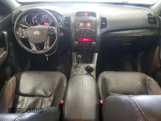 2013 Kia Sorento EX with VIN 5XYKUDA23DG393478, listed as a Copart auction lot 53973585 with 143,469 mi miles and Salvage Title. Bid and sale history available at carsss.com. Image 8.