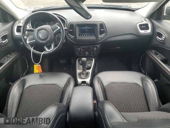 2019 Jeep Compass Latitude с VIN 3C4NJDBB8KT839196, выставлен на аукционе Copart как лот 63971645 с пробегом 42 691 миль миль и Списание • Salvage title. История ставок и продаж доступна на DreamBid. Изображение 8.
