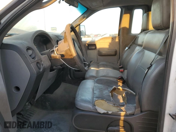 2005 Ford F-150 XL with VIN 1FTRF12W35NA62855, listed as a Copart auction lot 48599365 with 391,441 mi miles and Salvage title. Bid and sale history available at DreamBid. Image 7.