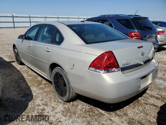 2011 Chevrolet Impala LS Retail with VIN 2G1WA5EK2B1100373, listed as a Copart auction lot 46785875 with 160,538 mi miles and Salvage Title. Bid and sale history available at DreamBid. Image 2.