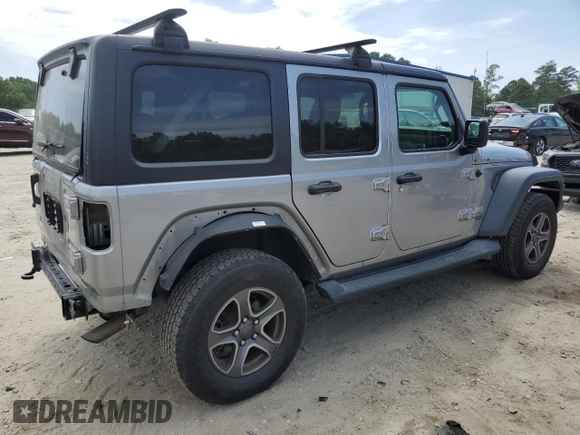 2018 Jeep Wrangler Unlimited Sport S z VIN 1C4HJXDG6JW111568, wystawiony jako Copart lot #54708515 z przebiegiem 137 630 mil mil oraz Szkody całkowita. Historia ofert i sprzedaży dostępna na DreamBid. Obrazek 3.