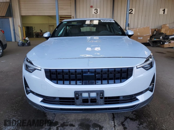 2023 Polestar 2 with VIN YSMEG3KA8PL159368, listed as a Copart auction lot 75434814 with 17,214 mi miles and Non Repairable. Bid and sale history available at carsss.com. Image 5.