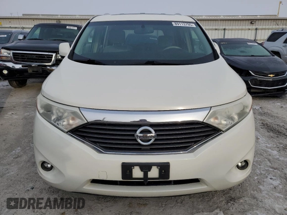 2012 Nissan Quest S with VIN JN8AE2KPXC9033104, listed as a Copart auction lot 89113795 with 152,172 mi miles and Clean Title. Bid and sale history available at DreamBid. Image 5.