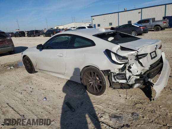 2023 BMW 4 Series 430i с VIN WBA53AP05PCM02174, выставлен на аукционе Copart как лот 88730895 с пробегом Не указан миль и Списание • Salvage title. История ставок и продаж доступна на DreamBid. Изображение 2.