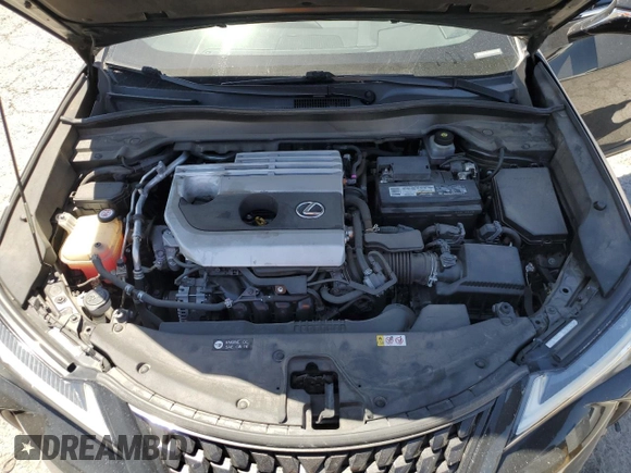 2019 Lexus UX 200 with VIN JTHY3JBHXK2017333, listed as a Copart auction lot 58220535 with 64,044 mi miles and Salvage title. Bid and sale history available at DreamBid. Image 12.