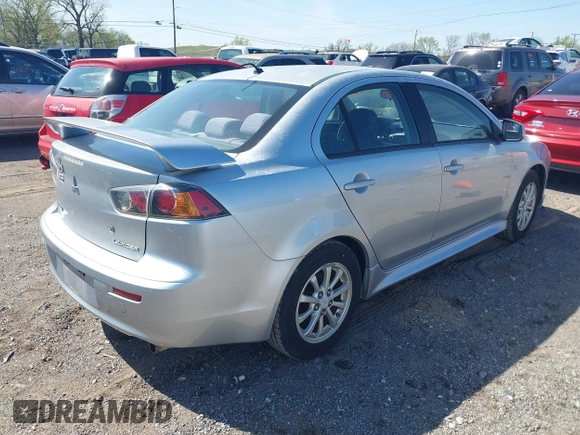 2011 Mitsubishi Lancer ES with VIN JA32U2FU0BU012663, listed as a IAAI auction lot 42049562 with 116,361 mi miles. Bid and sale history available at carsss.com. Image 4.
