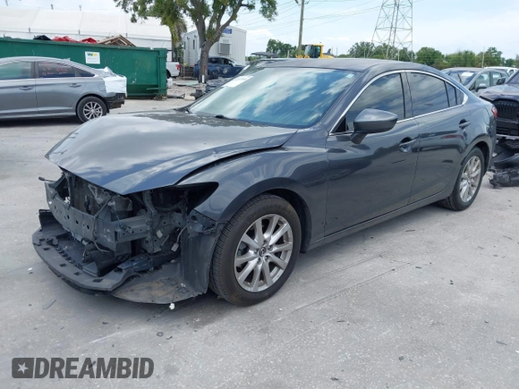 2016 Mazda 6 i Sport with VIN JM1GJ1U53G1409301, listed as a IAAI auction lot 42057930 with 100,434 mi miles and . Bid and sale history available at DreamBid. Image 18.