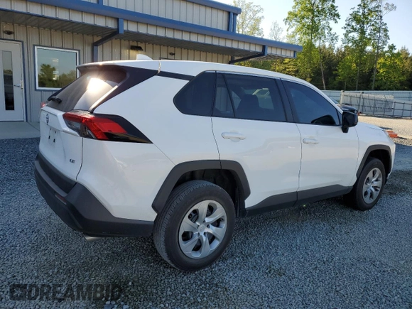 2023 Toyota RAV4 LE with VIN 2T3H1RFV3PC226242, listed as a Copart auction lot 51547474 with 42,920 mi miles and Salvage Title. Bid and sale history available at carsss.com. Image 3.