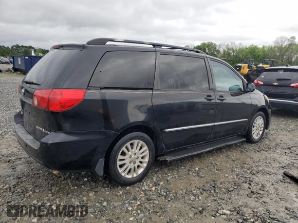 2008 Toyota Sienna XLE with VIN 5TDZK22C98S164683, listed as a Copart auction lot 52083865 with 322,638 mi miles and Salvage Title. Bid and sale history available at DreamBid. Image 3.
