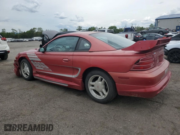 1995 Ford Mustang GT with VIN 1FALP42T2SF256900, listed as a Copart auction lot 58354735 with 156,099 mi miles and Salvage title. Bid and sale history available at DreamBid. Image 2.