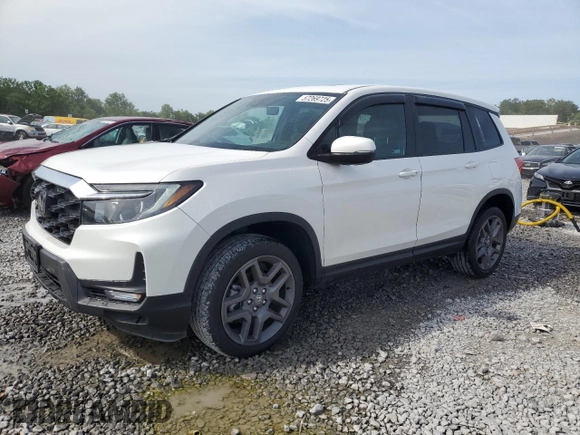 2023 Honda Passport EX-L with VIN 5FNYF8H58PB024039, listed as a Copart auction lot 57269725 with 44,705 mi miles and Salvage title. Bid and sale history available at DreamBid. Image 1.