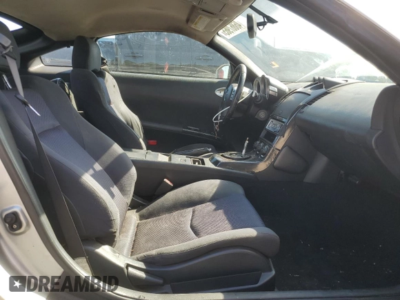 2005 Nissan 350Z Touring with VIN JN1AZ34E95M650076, listed as a Copart auction lot 46867965 with 135,122 mi miles and Clean Title. Bid and sale history available at DreamBid. Image 10.