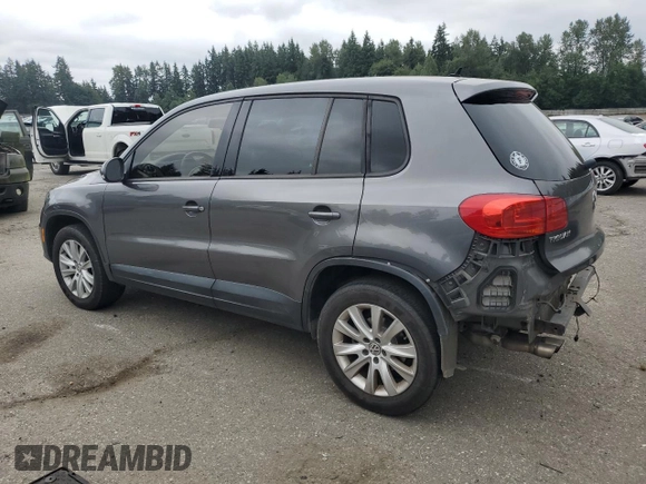 2012 Volkswagen Tiguan SE with VIN WVGAV7AX7CW078203, listed as a Copart auction lot 60756905 with 106,238 mi miles and Clean title. Bid and sale history available at DreamBid. Image 2.